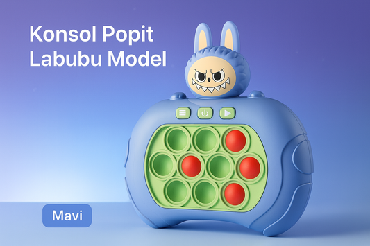 Konsol Popit Labubu Model Mavi
