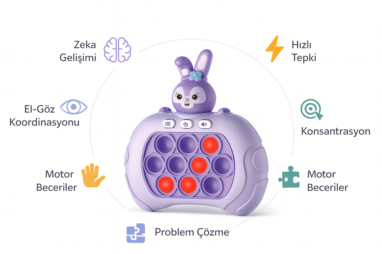Konsol Popit Tavşan Model