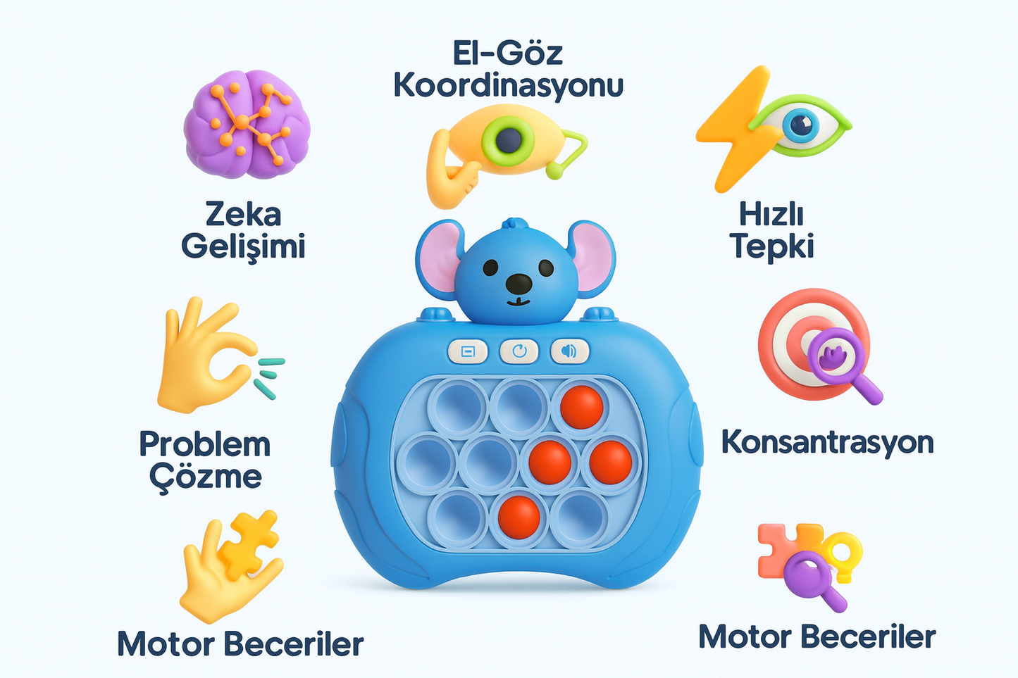 Konsol Popit Koala Model