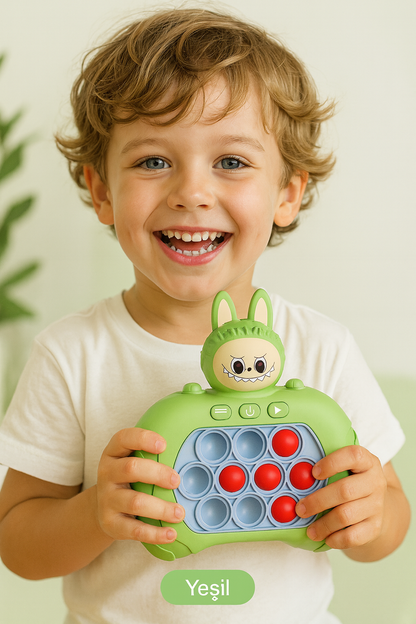 Konsol Popit Labubu Model Yeşil